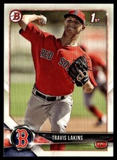 2018 Bowman Prospects Travis Lakins Boston Red Sox #BP139
