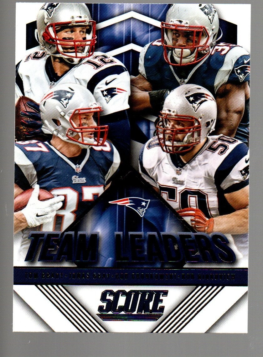 2015 Score Team Leaders #1 Jonas Gray/Rob Gronkowski/Rob Ninkovich/Tom Brady