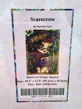 Diamond Art Club Scarecrow Hannah Lynn DAC Sealed Retired Square Drill Kit