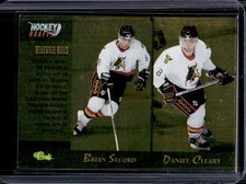 1995 Classic Draft Brian Secord Daniel Cleary Radim Bicanek Sean Brown Gold #83