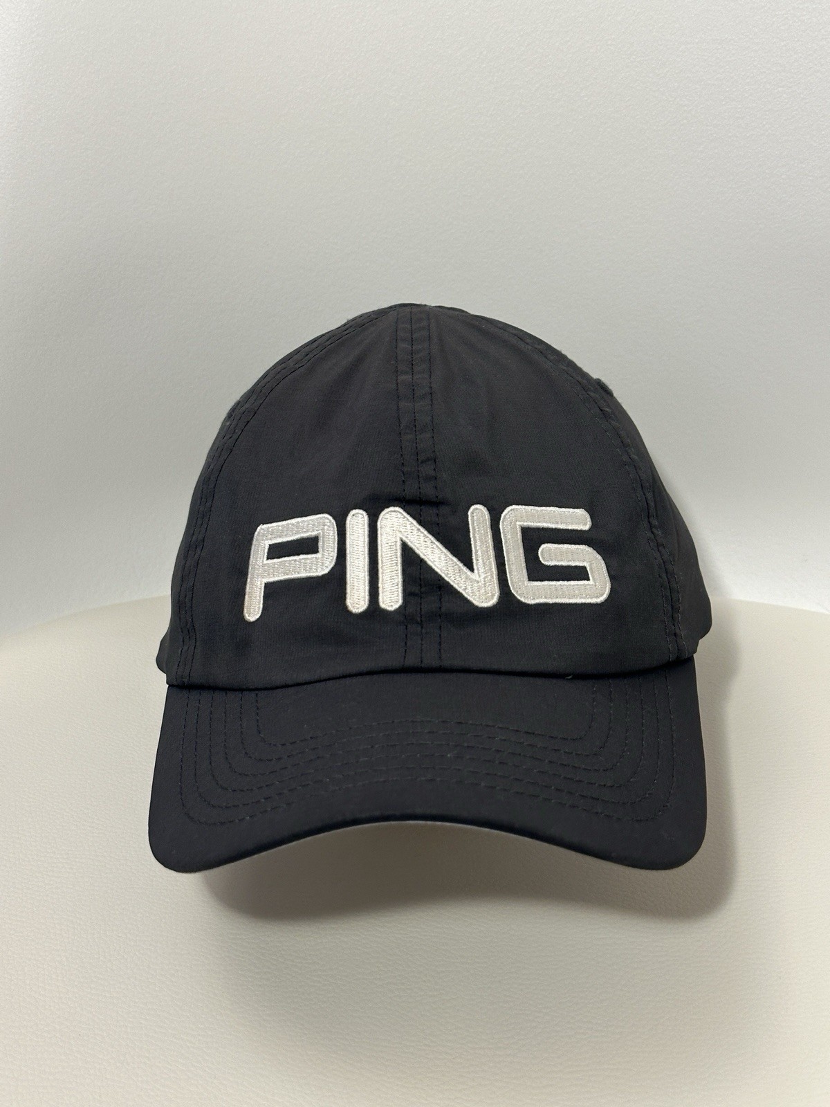 PING Strapback Baseball Cap Gray One Size Adjusta… - image 1