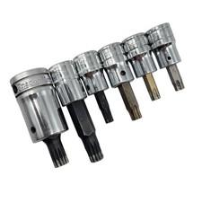 Snap-on Tools 6pc Mixed Lot Hex Bit Torx Socket STSM, FTSM, FTXB, FTXR, FTSM Snap-on Tools 6pc Mixed Lot Hex Bit Torx Socket STSM, FTSM, FTXB, FTXR, FTSM