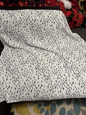 Pottery Barn Kids Jack Organic Oversized Muslin Baby Blanket Whales VGC 47x47  