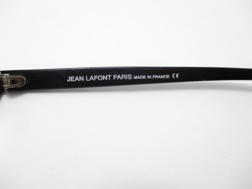 JEAN LAFONT Paris SYSTEME 100 occhiali da vista montatura occhi di gatto ovale nero 49 mm - Foto 8 di 9
