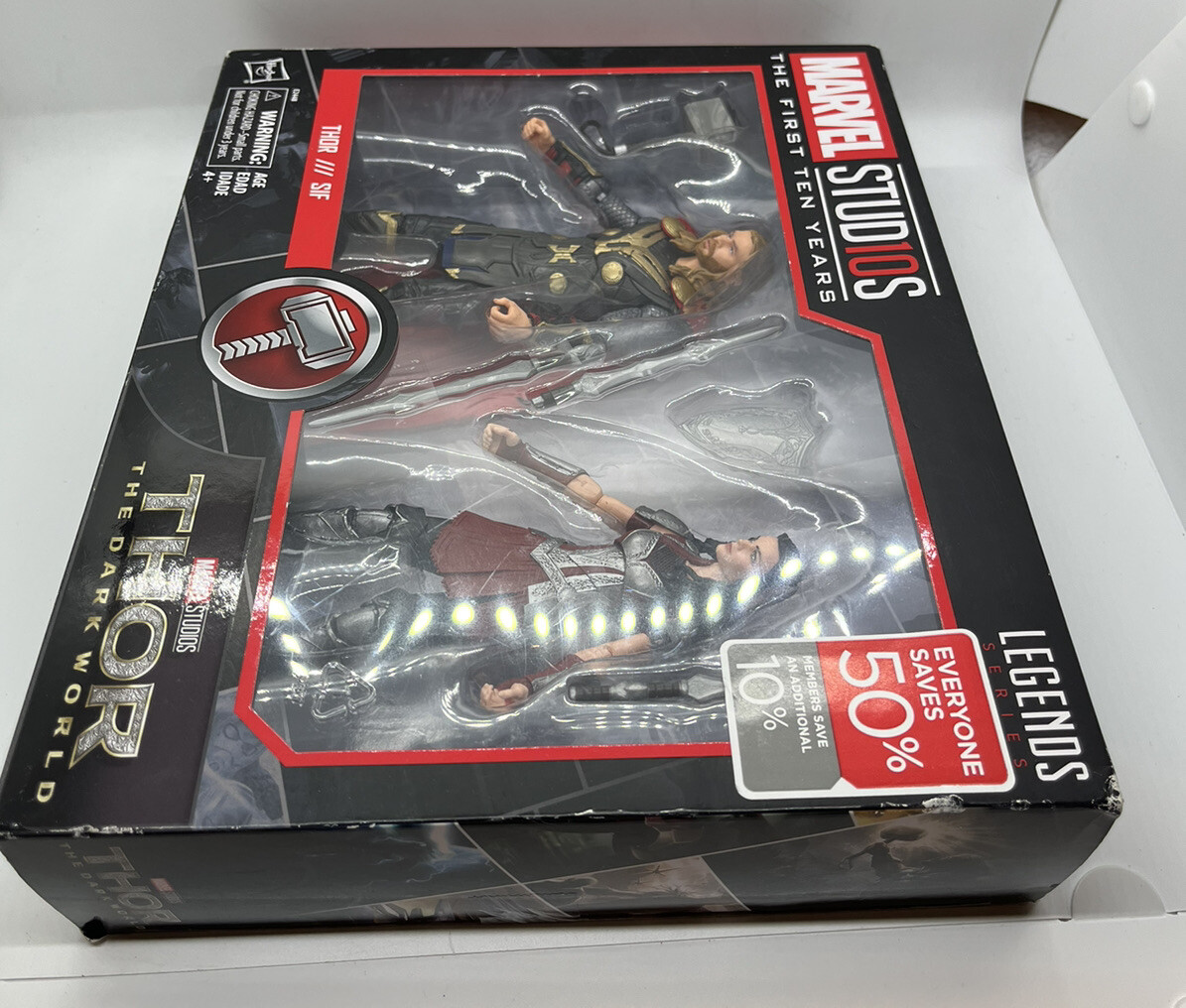 Marvel Legends Studios First Ten Years Thor The Dark World Thor