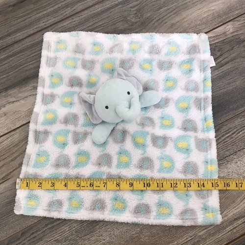 baby gear elephant lovey security plush Preloved Green Gray - Picture 4 of 7