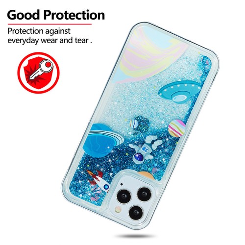 Funda protectora con brillo líquido brillante impresa para Apple iPhone 14 13 Pro Max 11 12 XR - Imagen 83 de 122