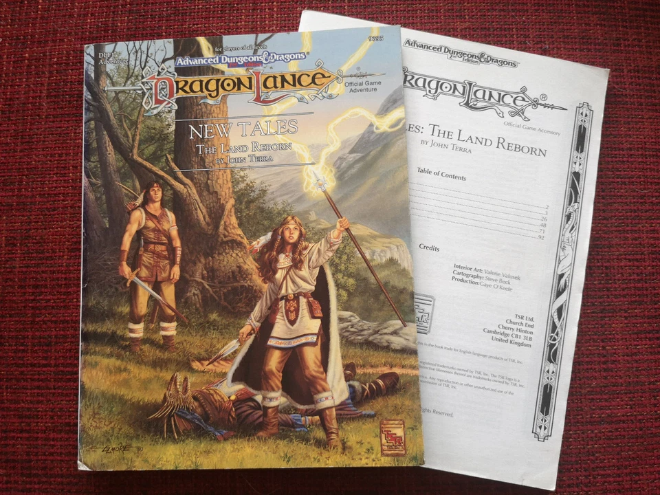 Dragonlance New Tales The Land Reborn A D&D Dungeons & Dragons - Bild 1 von 1
