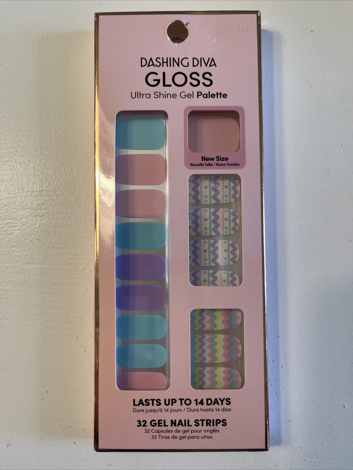 New Dashing Diva Gloss Ultra Shine Gel Palette Lasts 14 Days