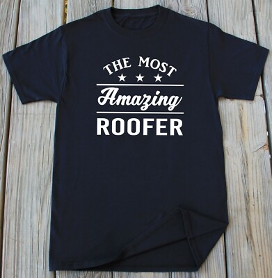 Roofer Tshirt Roof Construction Repair Roofing Contractor Christmas Gift