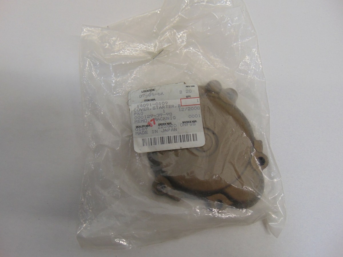 2004 Kawasaki Ninja Zx10 ZX 10 Zx10r OEM Starter Cover Engine