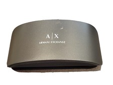 Armani Exchange A/X Sunglasses Glasses Black Hard Shell Case Protective Carrier