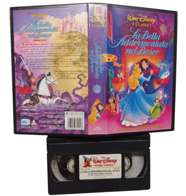 La Belle au Bois Dormant Nel Bosco Sleeping Beauty 1994 VHS Italien Walt Disney