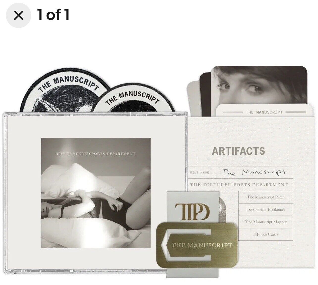 PRESALE Taylor Swift The Tortured Poets Department Collectors Edition Deluxe CD