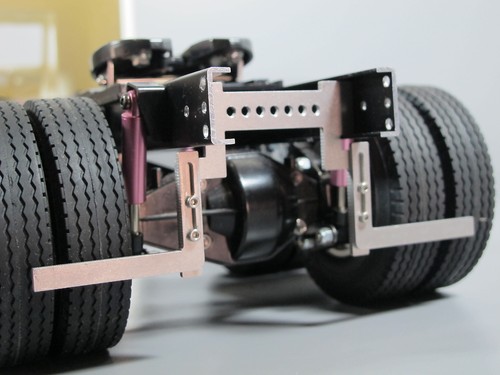 Cadre échelle Pour Tracteur RC Tamiya 1/14 - En Inox, Compatible King Hauler Et Autres