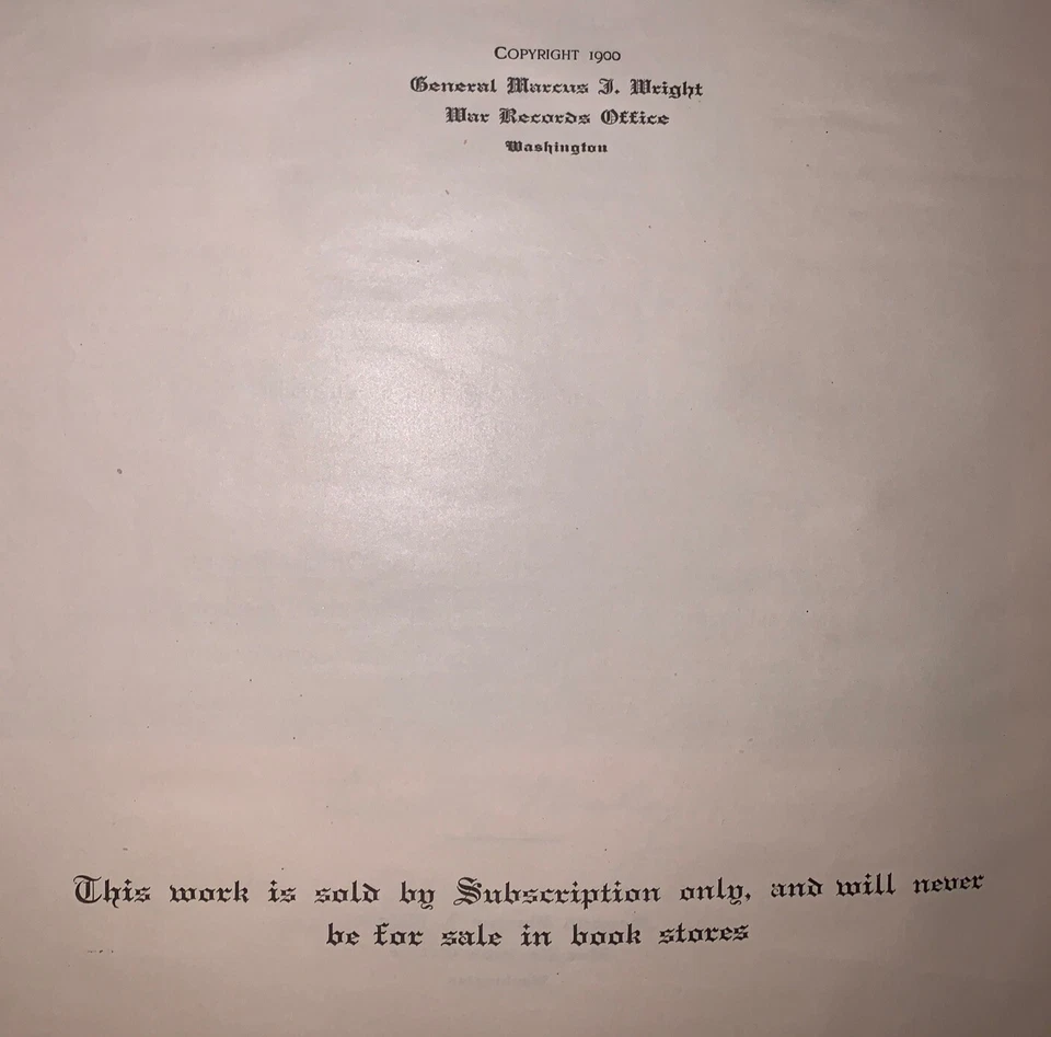 1900, 1st Ed, FOLIO, WRIGHT'S HISTORY OF SPANISH-AMERICAN WAR, ILLUSTATED, VG Foto 4 de 4