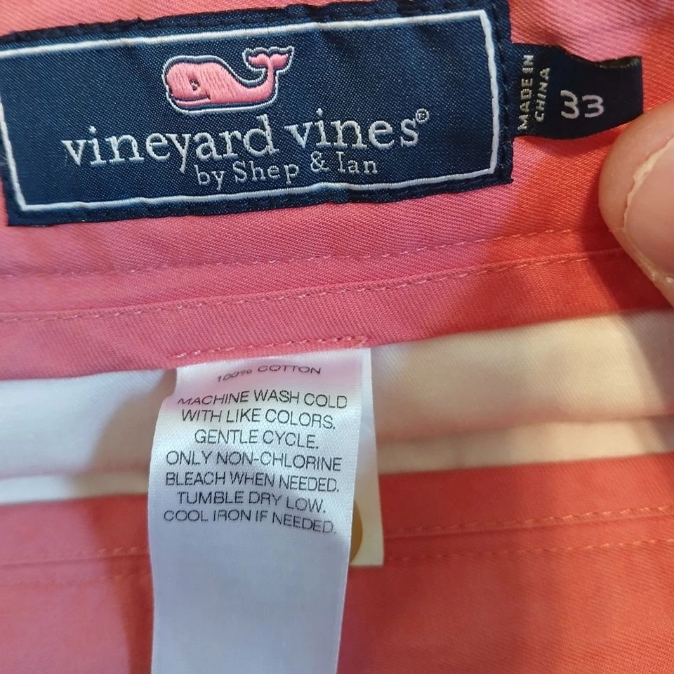 Pantalones cortos informales Vineyard Vines de Shep & Ian frente plano para hombre talla 33 Foto 3 de 4