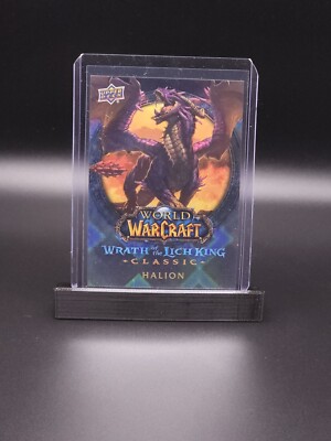 SDCC 2023 Upper Deck World Of Warcraft Wrath of Lich King Halion Northrend Holo