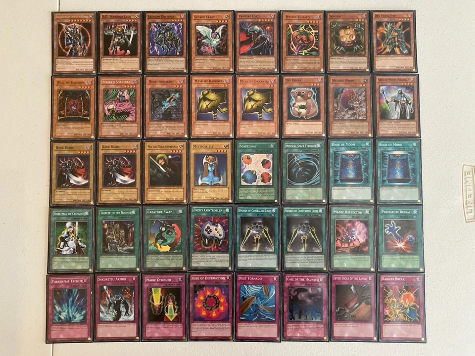 YUGIOH Chaos Goat Control 2005 Deck with BRAND NEW Sleeves Complete 40 - Cards - Image 3 of 4
