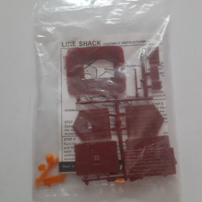 Life Like HO Scale Line Shack Building Kit | eBay