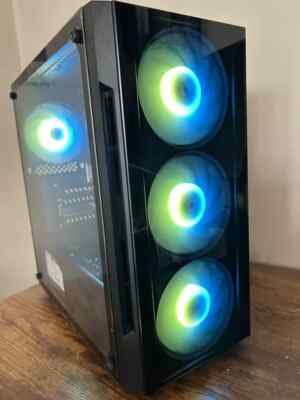 GAMING PC i7-4770@3,1Ghz 16GB DD3 500GB SSD Windows 11 GTX 1650 Grafikkarte