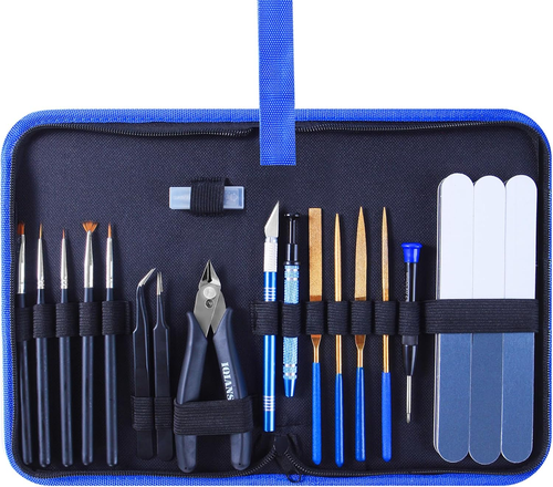 25 PCS Gundam Model Tools Set with Storage Bag for Gunpla & Model Repair - Picture 10 of 12