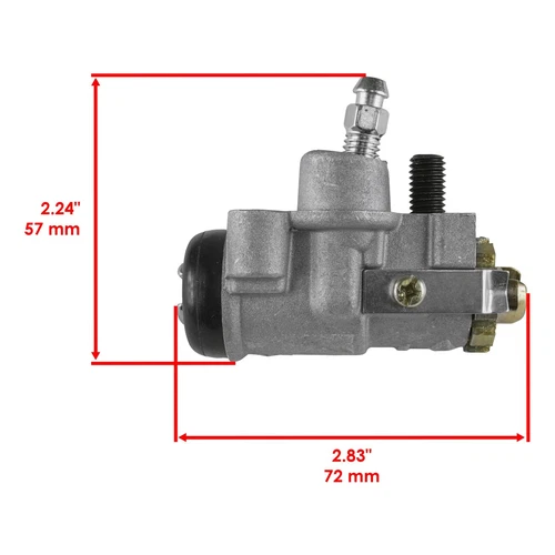 Front L/R Brake Cylinder & Shoe For Honda Fourtrax 300 TRX300FW 4x4 1988-2000 - Foto 5 di 7