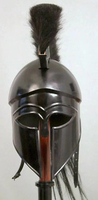 Medieval Armor Greek Helmet Ancient Corinthian Roman Spartan Plume Christmas Gif