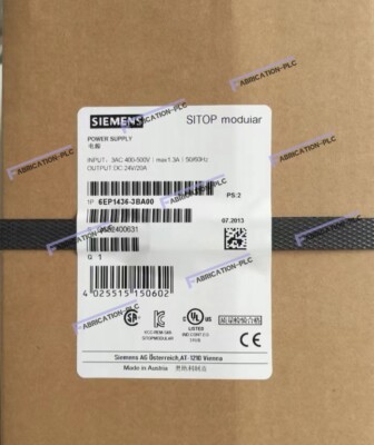 1PCS NEW in Box Siemens 6EP1 436-3BA00 6EP1436-3BA00 Fast Ship