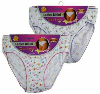 6 Pezzi Di Slip Donna Midi Made In Italy Cotone Elasticizzato - Slip - Foto 11