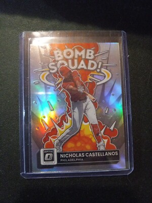2022 Optic Bomb Squad Refractor Nicholas Castellanos