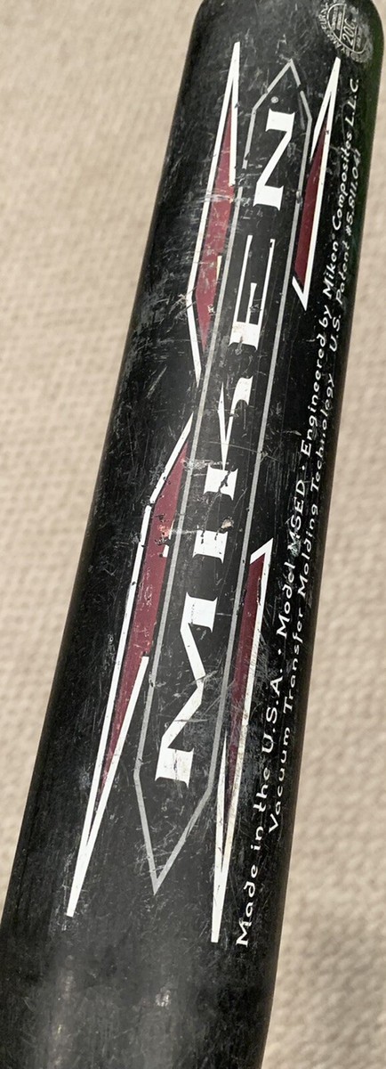 Batte De Softball Miken Edge 34" 27 Oz - Composite USSSA BPF 1.20 Slowpitch - Occasion Bon état