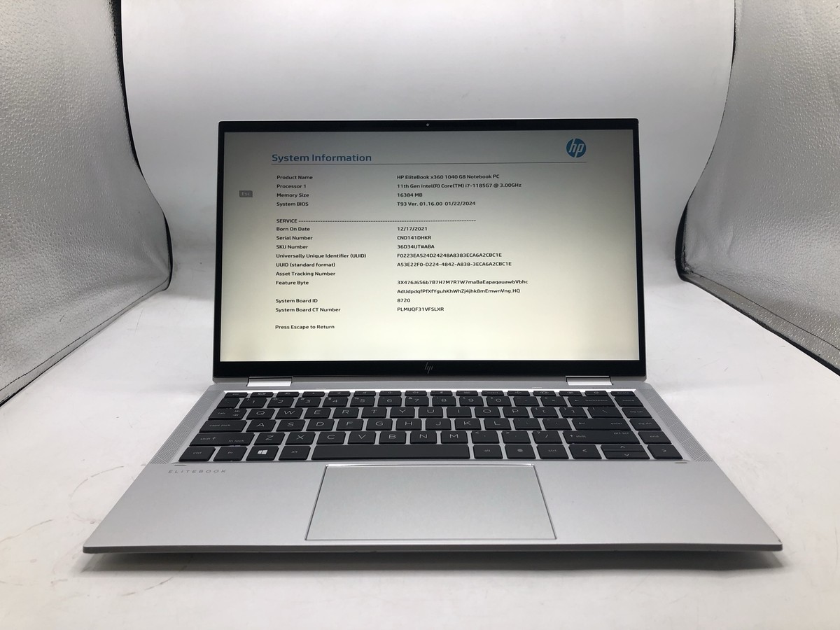 HP Elitebook x360 1040 G8 - I7 14