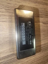 ICOM CW CRYSTAL FILTER FL 52 FOR ICOM IC 740 Etc With Og Instruction Manual 