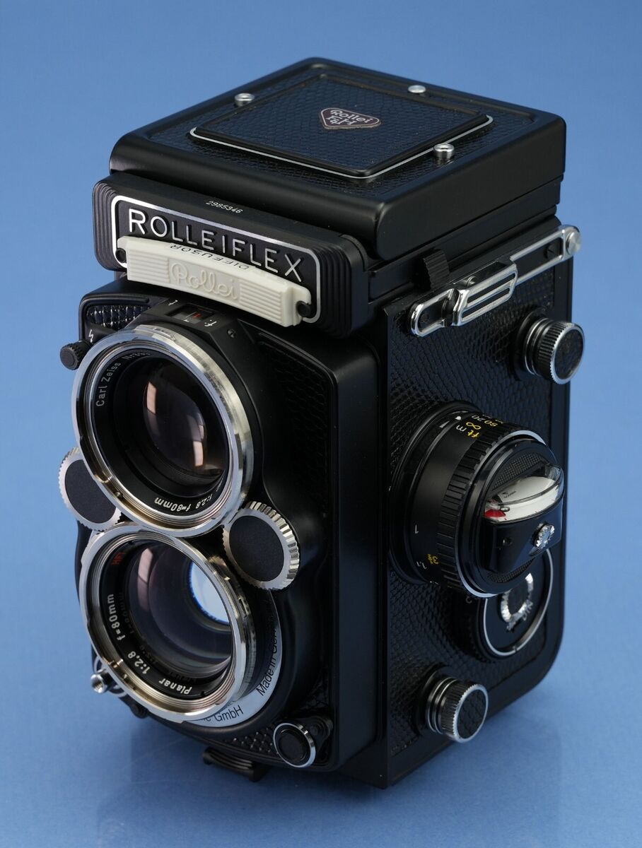 ROLLEI ROLLEIFLEX 2.8F HFT PLANAR PLATIN PLATINUM LIMITED ROLLEI ROLLEIFLEX 2.8F HFT PLANAR PLATIN PLATINUM LIMITED