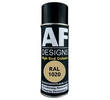 4in1 Rostschutz Lackspray F&Uuml;R RAL 1020 Olivgelb Farbe Grundierung Spraydose