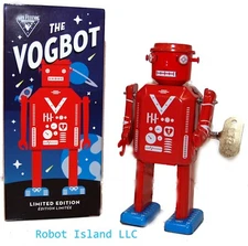 Vogbot Robot Tin Toy Windup Extreme Limited Edition - USA SELLER