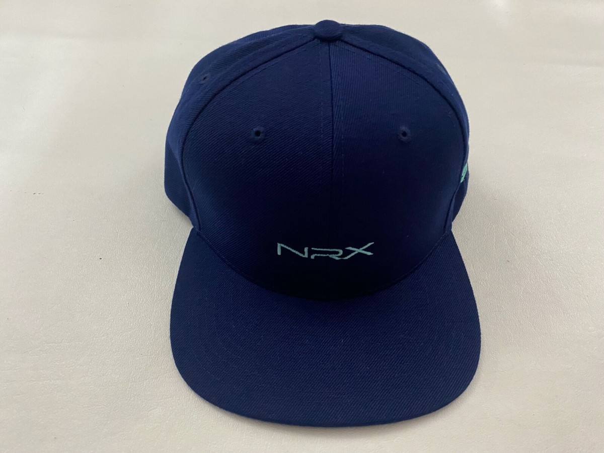 NRX Blue Logo Adult Men Adjustable Snapback Cap Hat One Size | eBay