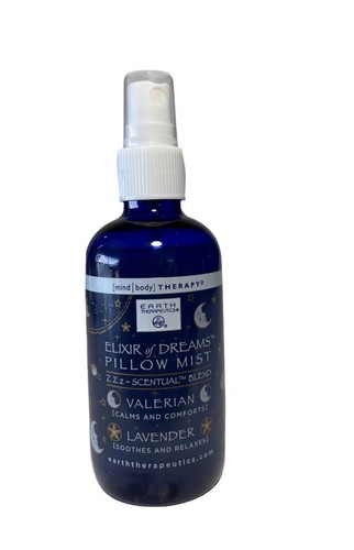 Earth Therapeutics Elixir Of Dreams Blend Of Valerian/lavender Pillow Mist 3.3oz - Picture 7 of 7