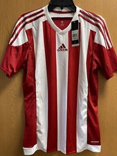 Adidas Jersey Striped Youth L 15/100 Red White.