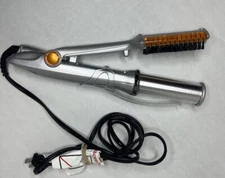 InStyler Rotating Hot Iron Hair Straightener Silver In Styler IS1001 Nice Works