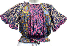 Nwt SACRED THREADS boho hippie specks patch s...