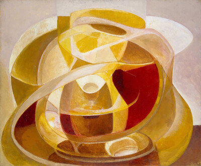Naum Gabo : Construction in Depths : 1944 : Archival Quality Art Print