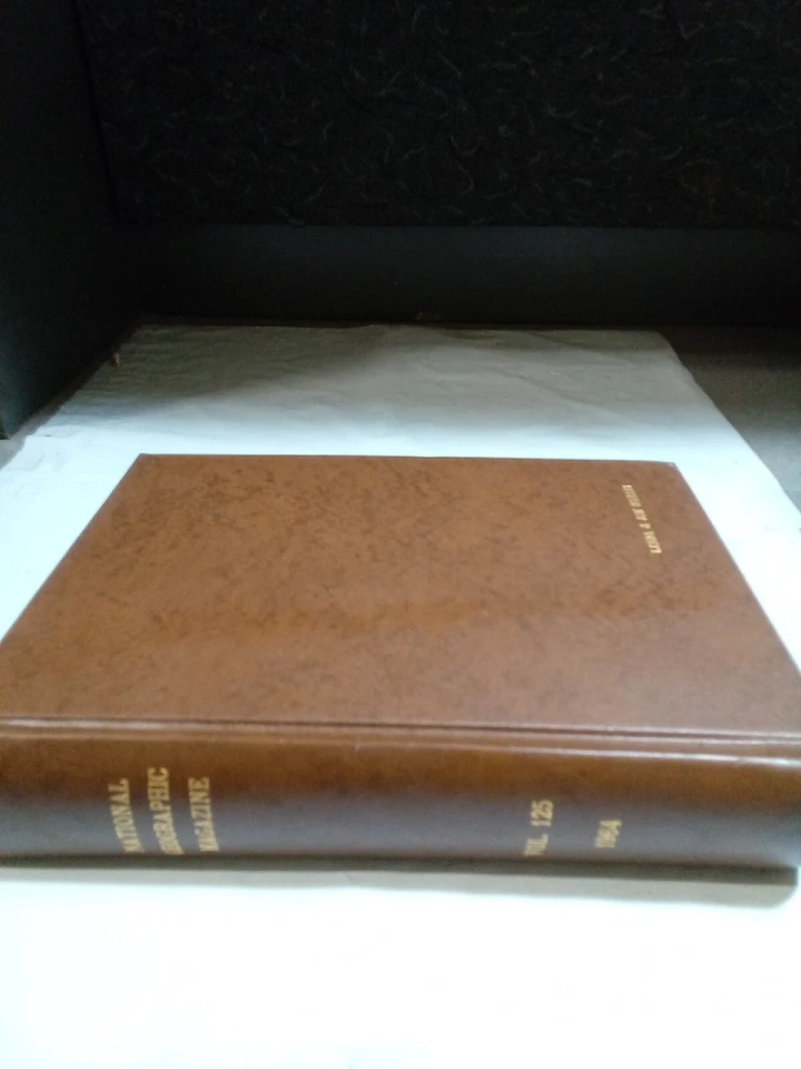 1964National Geographic bound January - June - Vol. 125 Hardcover  - Image 4 of 4
