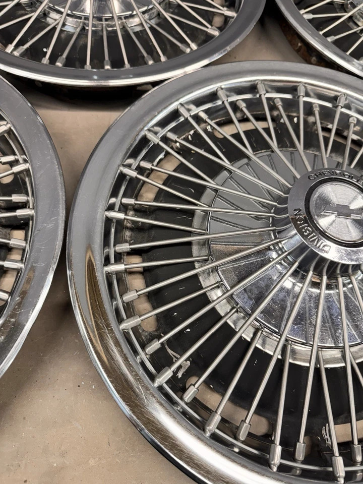 Tapacubos tapacubos tapacubos Chevy Camaro Impala Chevelle Malibu 1964-1969 Foto 4 de 4