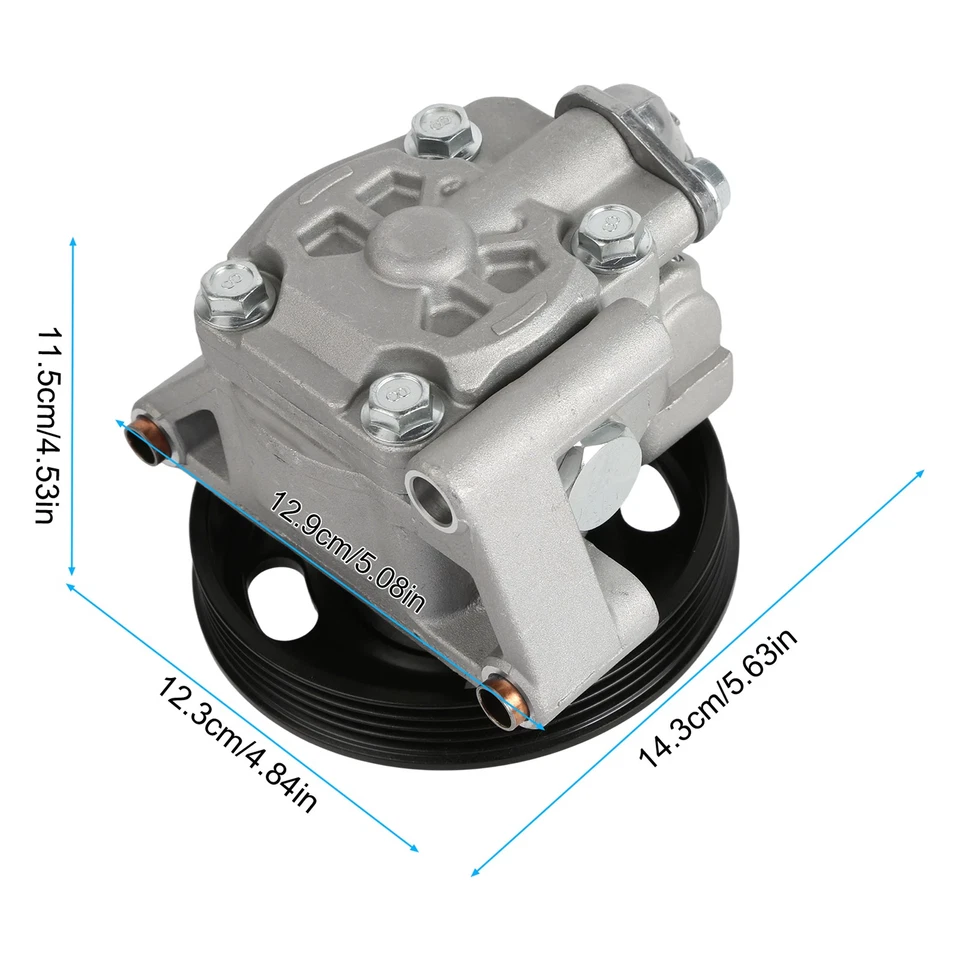 Power Steering Pump with Pulley For Ford Transit-150 250 350 2015-2024 3.5L 3.7L - Image 2 of 4