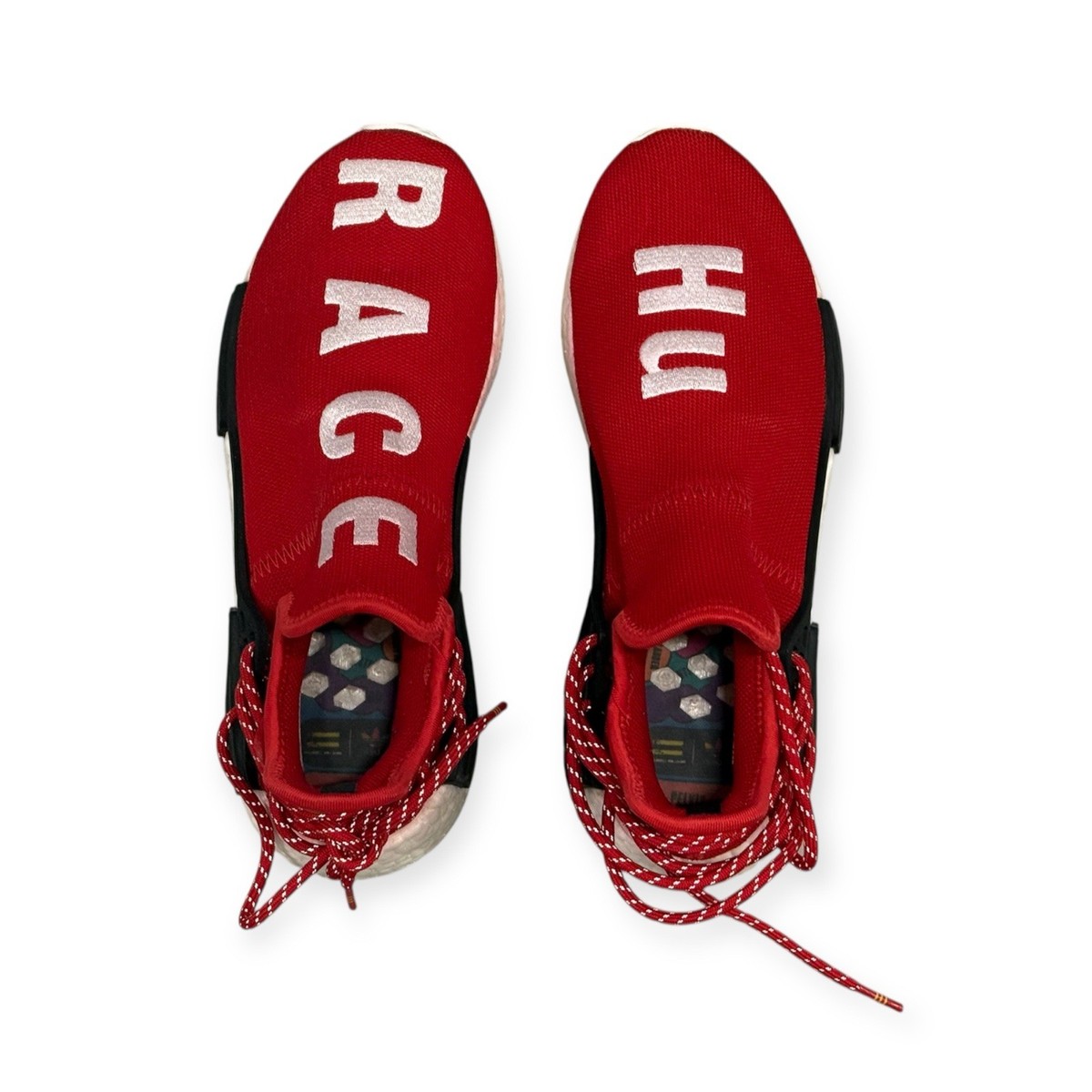 Adidas Originals Pharrell Williams x NMD Hu RAC Human Race Red