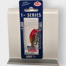 Mann's TINY 1- Crankbait RED GOLD  NEW SEALED Discontinued Made In USA