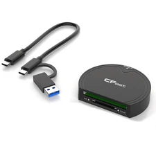 P&P CFast 2.0/SD Memory Card Adapter USB3.2 Gen2 High Speed Card Reader 10Gbps b