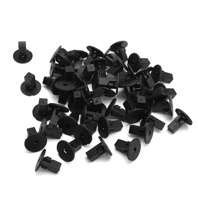 50 Pcs Car Fastener Clips Bumper Inner for Rivets Push 8x8.2mm For
